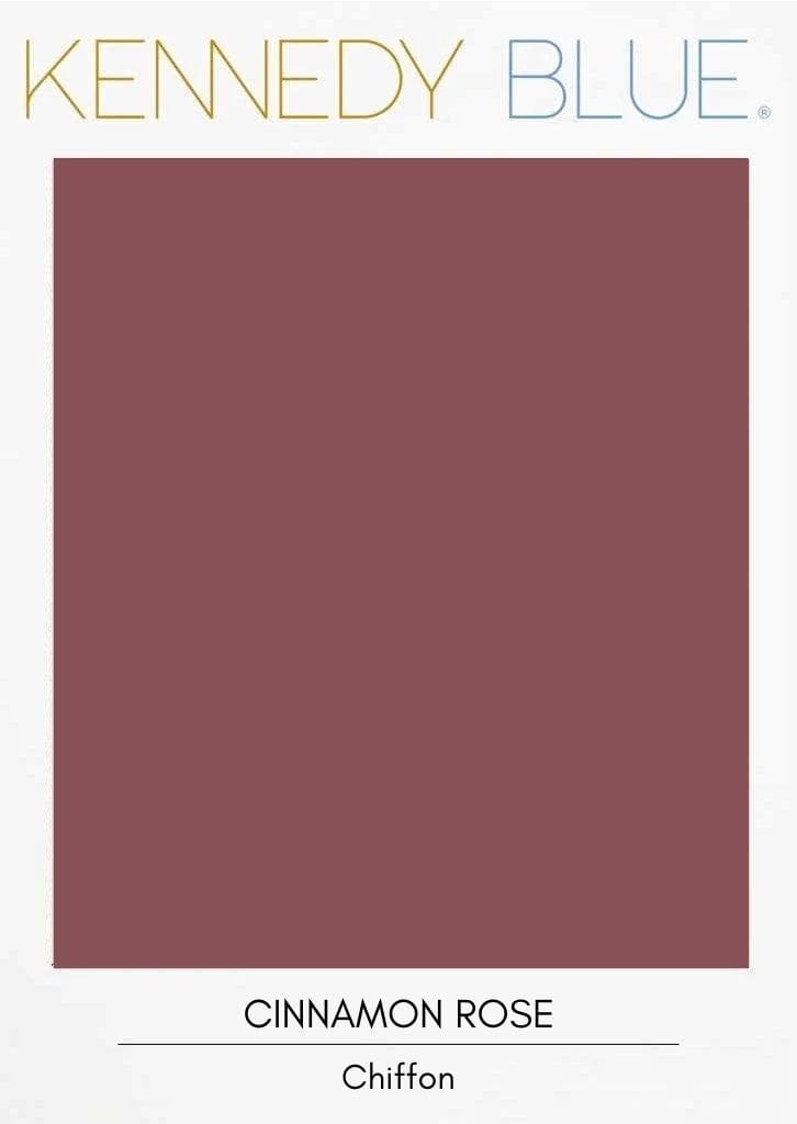 Cinnamon Rose|Flat Chiffon Fabric Swatches Color Swatch