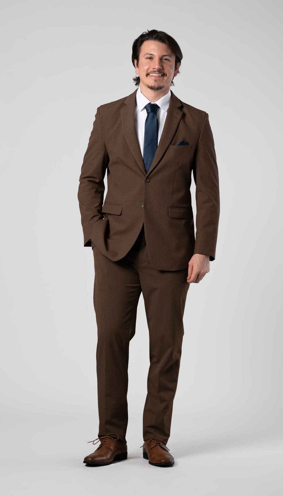 Kennedy Blue | Trim Fit Cocoa Mens Suit