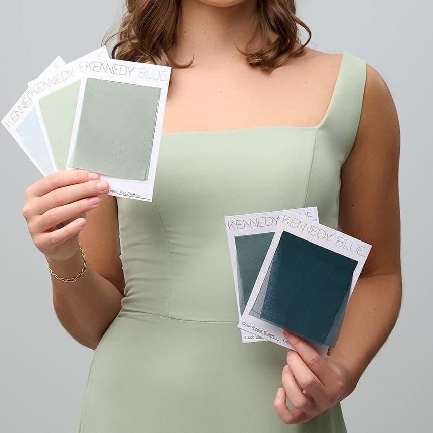 Free Color Swatches | Kennedy Blue Bridesmaid Dresses Free Color Swatches | Kennedy Blue Bridesmaid Dresses