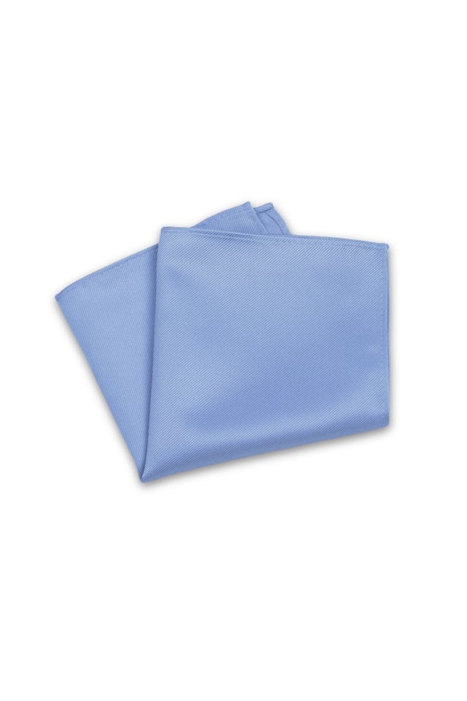 Cornflower Herringbone Pocket Square Cornflower Herringbone Pocket Square