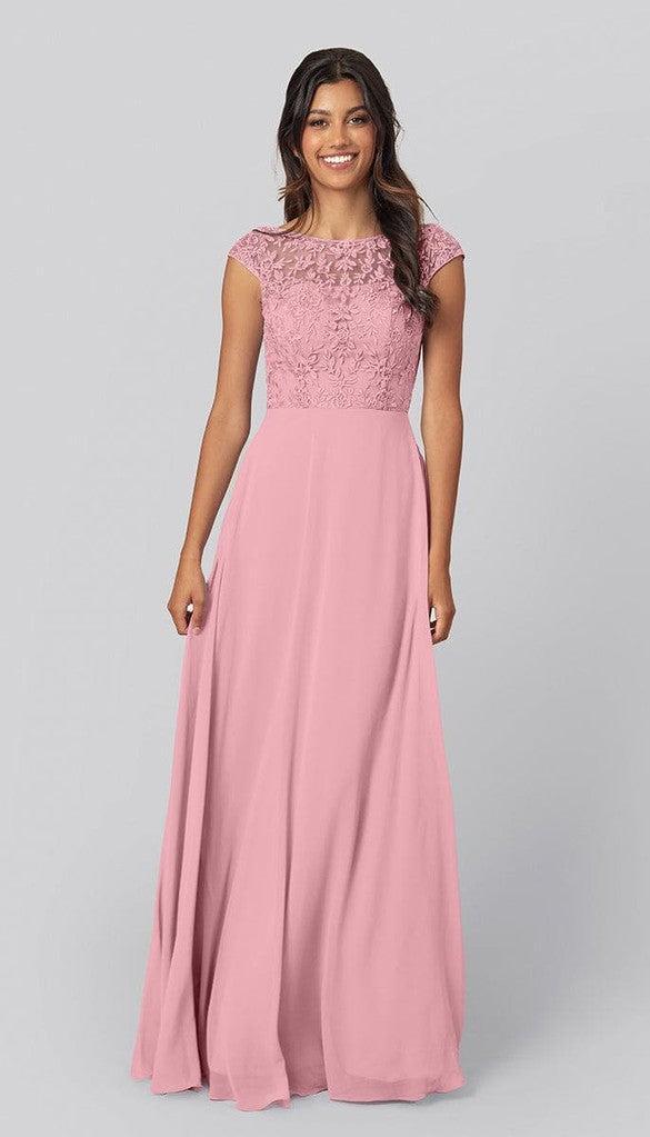 Dorothy Embroidered Bridesmaid Dress | Kennedy Blue Blossom Dorothy Embroidered Bridesmaid Dress | Kennedy Blue Blossom