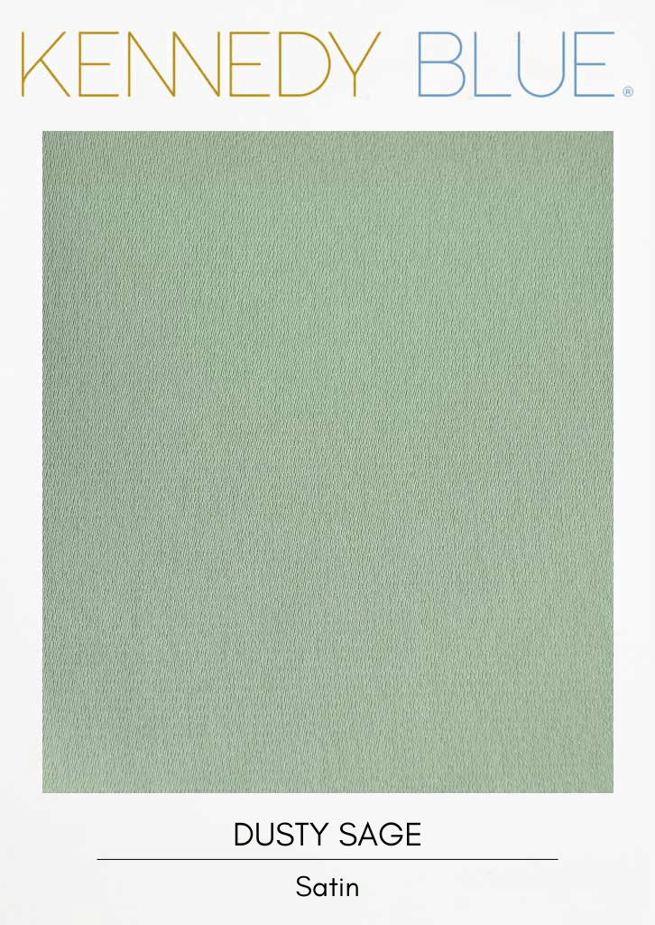 Dusty Sage|Satin Fabric Swatches Color Swatch