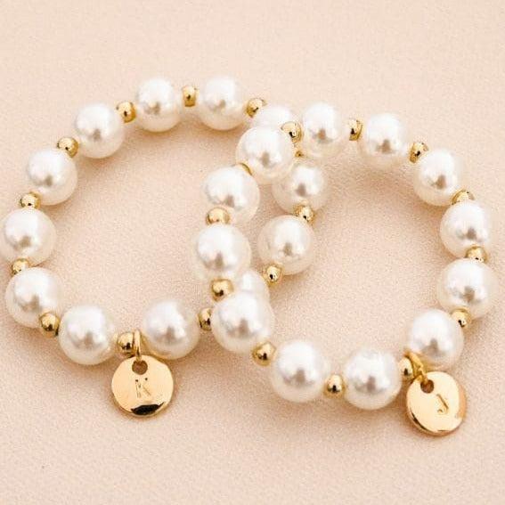 |Pearl Bracelet - Flower Girl