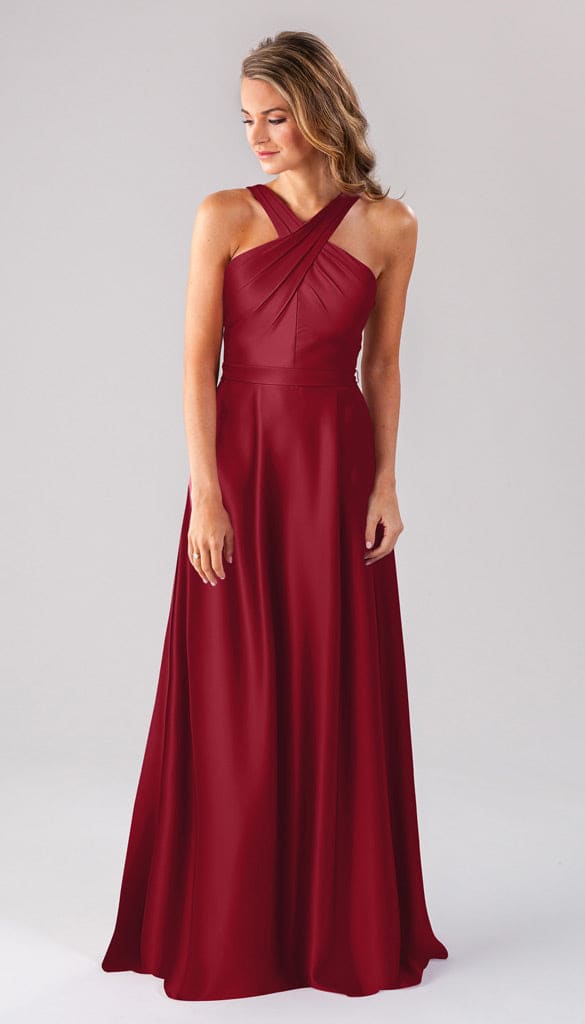elena satin dress Elena Silk Satin Long Dress In Ivory Rhea Costa