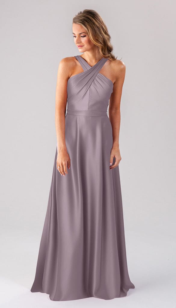lilac grey bridesmaid dresses Dusty Lilac Bridesmaid Dress Chiffon Size 2X