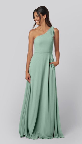 long bridesmaid dresses one shoulder Eloise Dress cut mermaid gown with Maytag Blue Cheese Recipes irrisdescent Size:36/34
