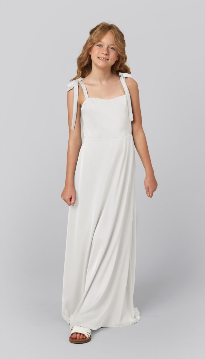 elsa bridesmaid dress Kennedy Blue Elsa Junior Bridesmaid Dress Grey