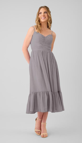 Evie adjustable fit bridesmaid dress
