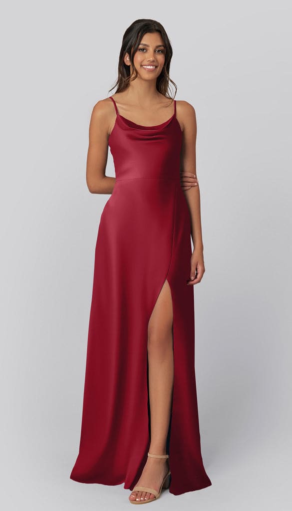 Felicity Luxe Satin Bridesmaid Dress