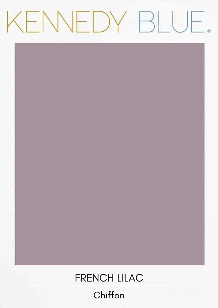 French Lilac|Flat Chiffon Fabric Swatches Color Swatch