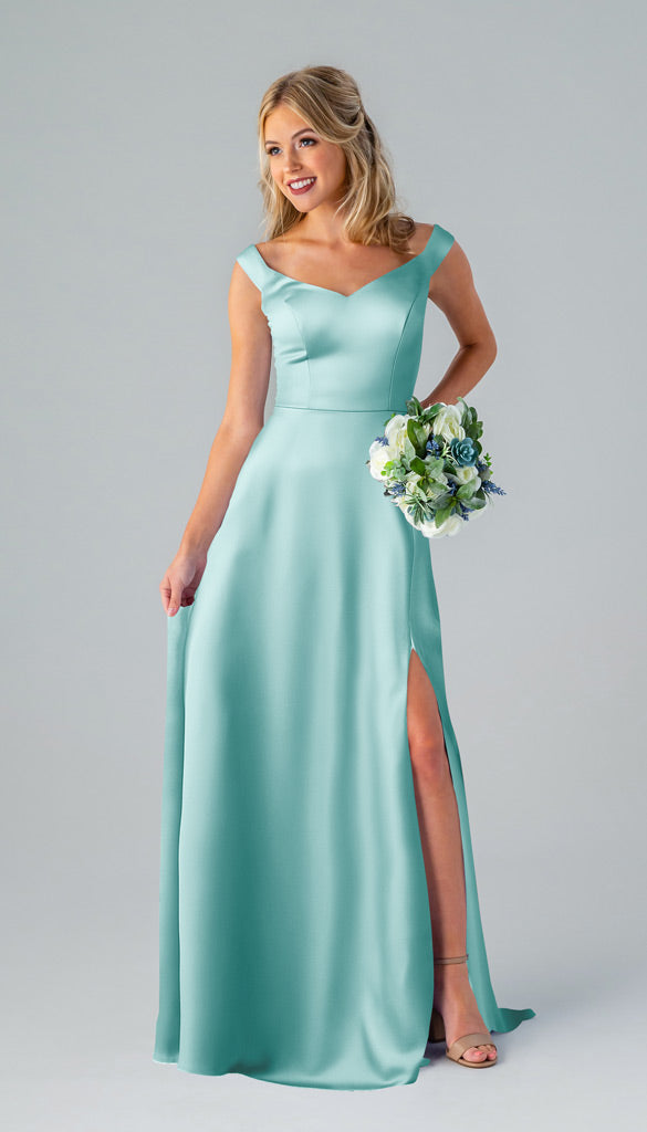 satin teal bridesmaid dresses Dark Teal Bridesmaid Dress Matte Satin Size 2XL