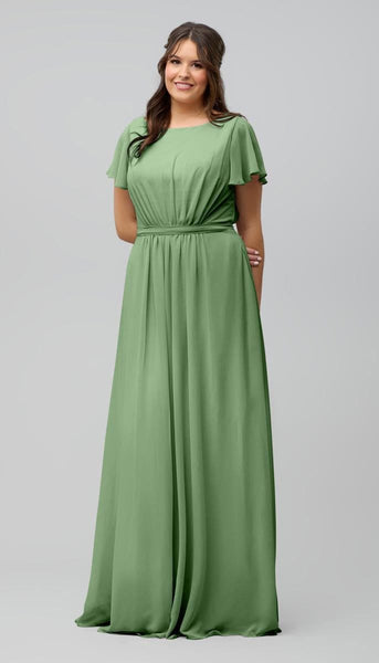 conservative bridesmaid dresses Holly Modest Bridesmaids Dress