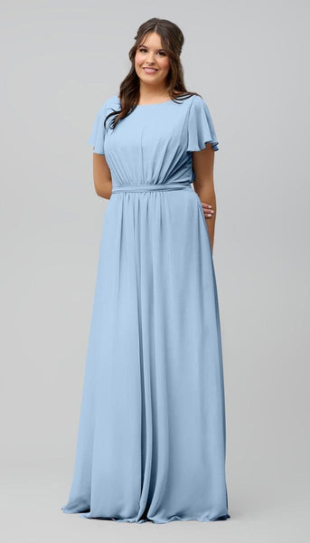 artichoke bridesmaid dresses Holly Modest Bridesmaids Dress