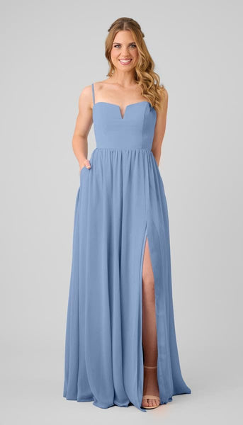 indie blue dress Indie adjustable fit bridesmaid dress