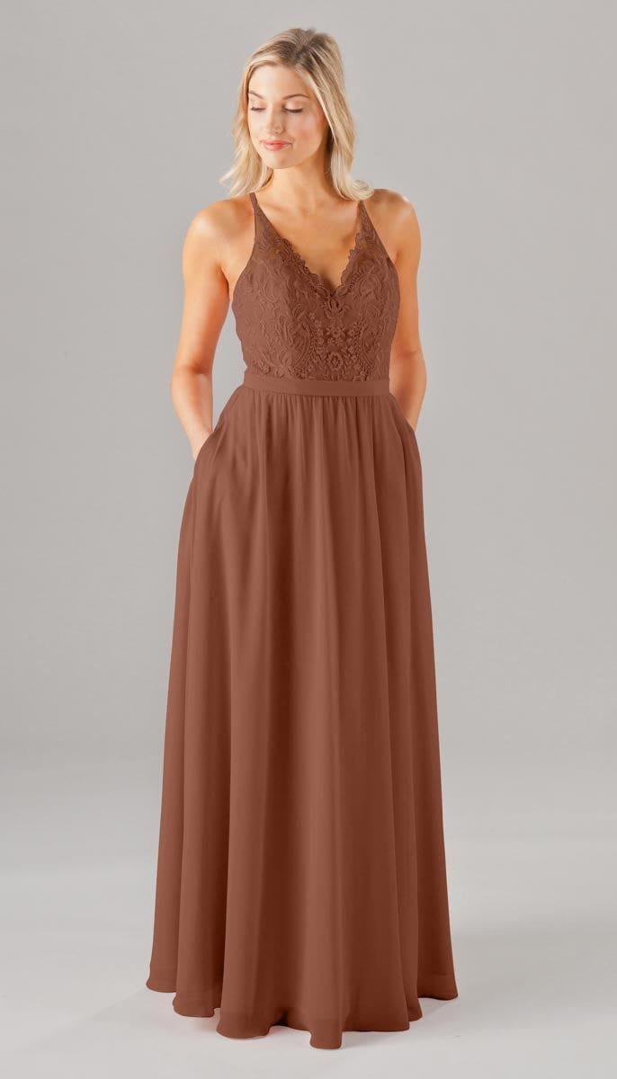 sachin and babi light blue dress Emmy Adjustable Chiffon Bridesmaid Dress