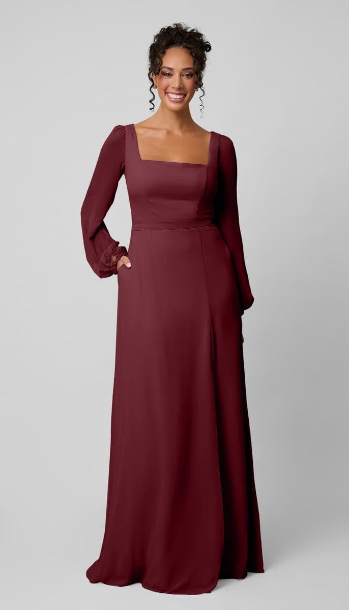 Isla Modest Bridesmaids Dress