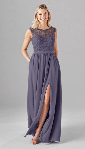 Jade Modest Lace Bridesmaid Dress