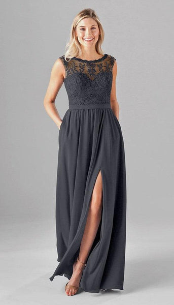 Jade Modest Lace Bridesmaid Dress