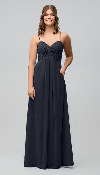 Jeslyn Chiffon Bridesmaids Dress | Kennedy Blue Black Jeslyn Chiffon Bridesmaids Dress | Kennedy Blue Black
