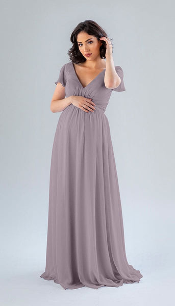 Kennedy Blue Jewel Bridesmaid Dress Latte