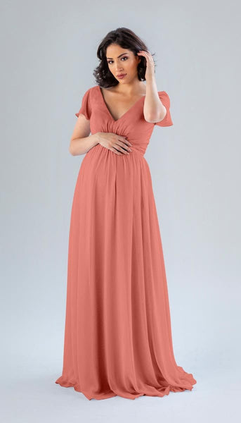 Kennedy Blue Jewel Bridesmaid Dress Spice