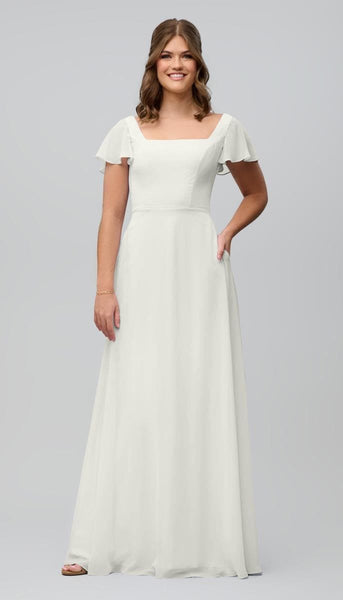 princess polly baby blue dress Formal Dresses - Kendall main image 1
