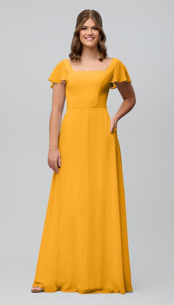 Kelly Modest Bridesmaids Dress