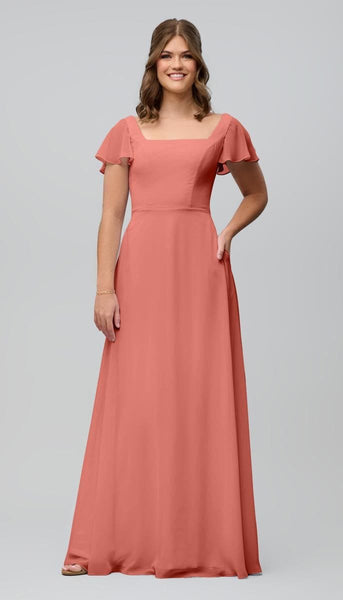 Kelly Modest Bridesmaids Dress