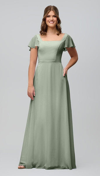 Kelly Modest Bridesmaids Dress