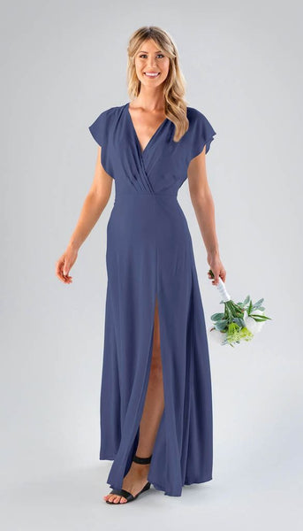 wedgewood blue bridesmaid dresses Bridesmaids in Blue at Piazza in the Village