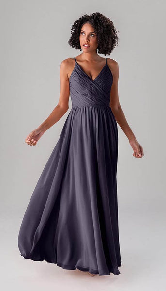 Alexis Chiffon Bridesmaid Dress | Kennedy Blue Desert Rose Alexis Chiffon Bridesmaid Dress | Kennedy Blue Desert Rose