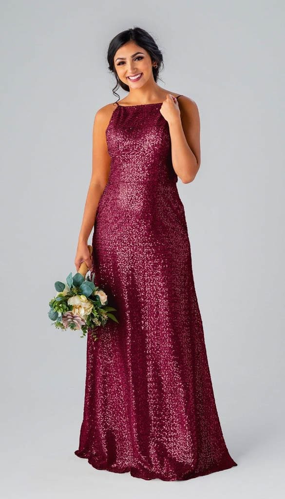 Sale Ready-to-Ship Sequin Bridesmaid Dress