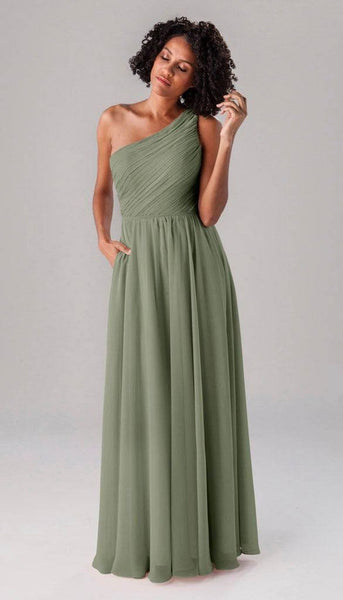 Athena One Shoulder Bridesmaid Dress