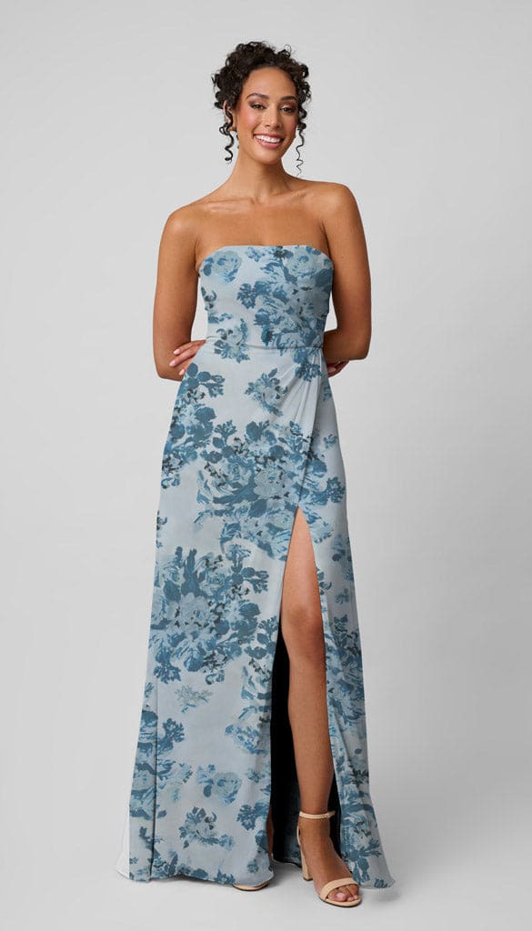 Floral Bridesmaid Dresses Kennedy Blue Floral Bridesmaid Dresses Kennedy Blue
