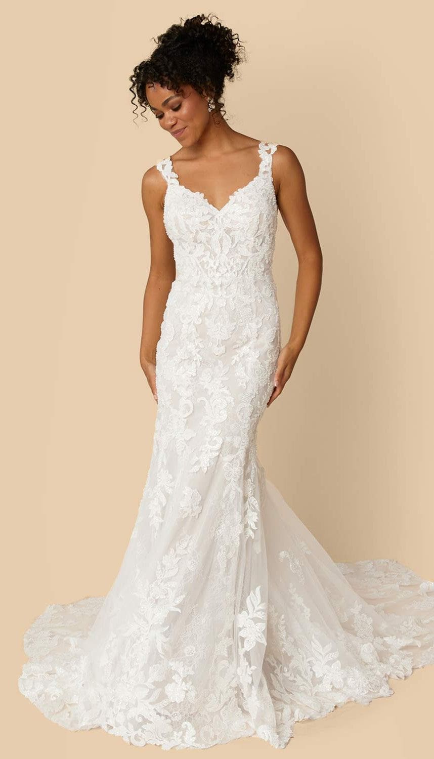 2020 White Satin African Mermaid Wedding Dress Plus Size Black Bridal Gown  For Women From Hellobuyerh, $136.69 | DHgate.Com