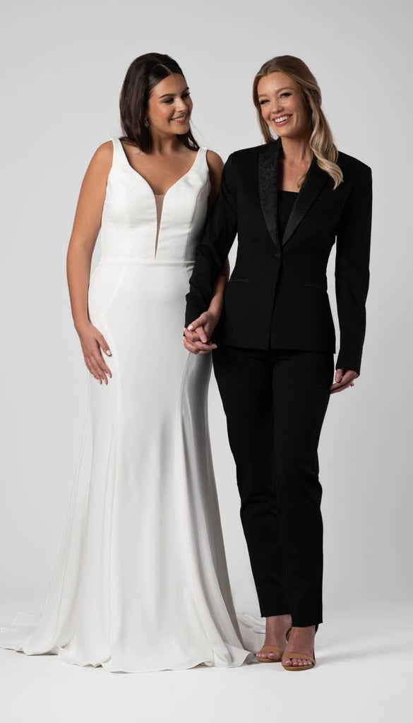 Women's Black Suit | Kennedy Blue Women's Black Suit | Kennedy Blue
