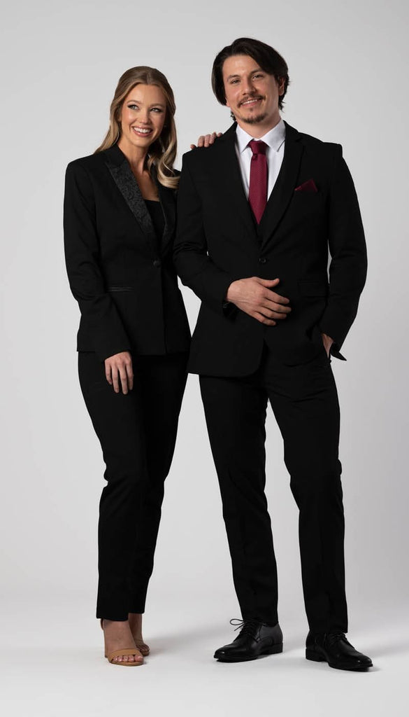 Women's Black Suit | Kennedy Blue Women's Black Suit | Kennedy Blue
