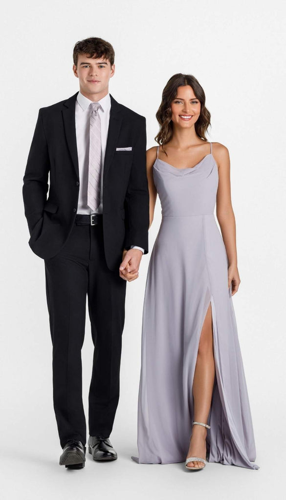 Trim Fit 2 Piece Mens Suit Black | Kennedy Blue Trim Fit 2 Piece Mens Suit Black | Kennedy Blue