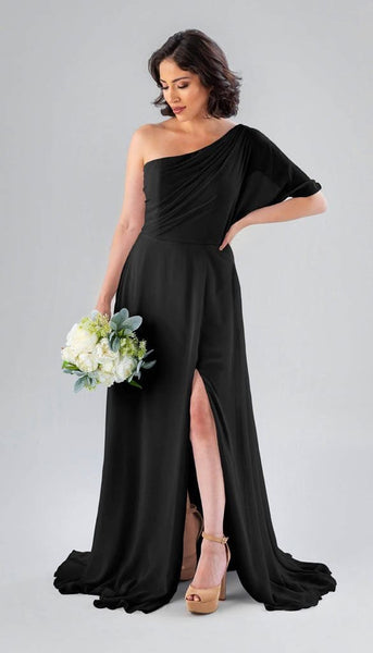 Blake One Shoulder Bridesmaid Dress | Kennedy Blue Blake One Shoulder Bridesmaid Dress | Kennedy Blue