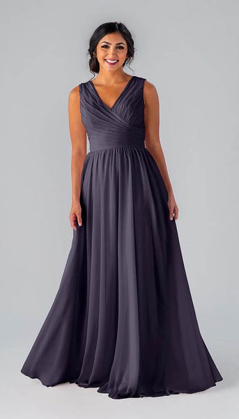 Brittany Structured Bridesmaid Dress | Kennedy Blue Amethyst Brittany Structured Bridesmaid Dress | Kennedy Blue Amethyst