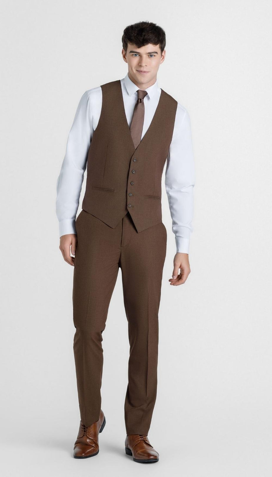 Kennedy Blue | Trim Fit Cocoa Mens Suit