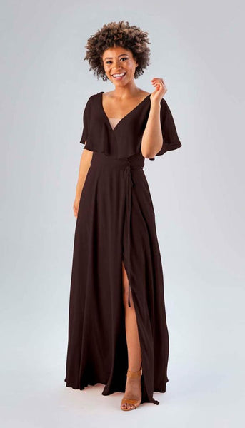 michael kors bridesmaid dresses friends Courtney Chiffon Bridesmaid Dress
