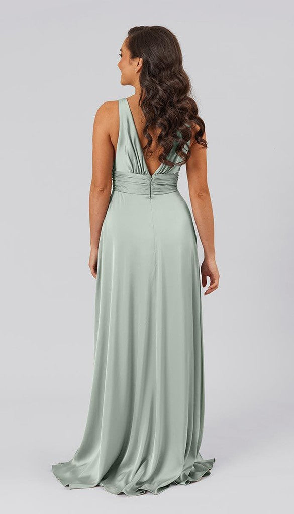 Seafoam bridesmaid dresses 2025