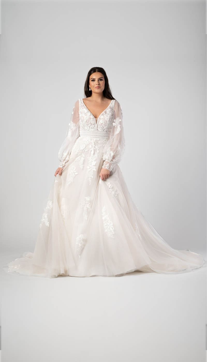 Lace A-line Wedding Dress