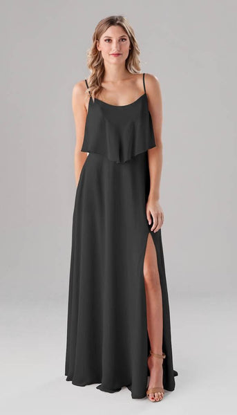 sachin and babi light blue dress Apricot Bridesmaid Dress Chiffon Size XL