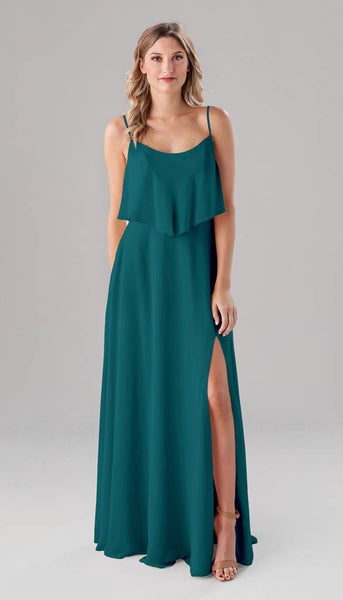 ella blue dresses Adjustable Chiffon Bridesmaids Dress Lexi Rib Long Sleeve The product images (without Mens Size:11 nursing clothes