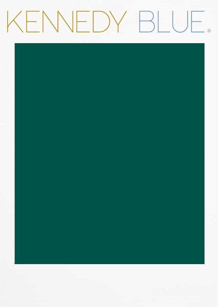 Chiffon Fabric Swatches Kennedy Blue Emerald Kennedy Blue