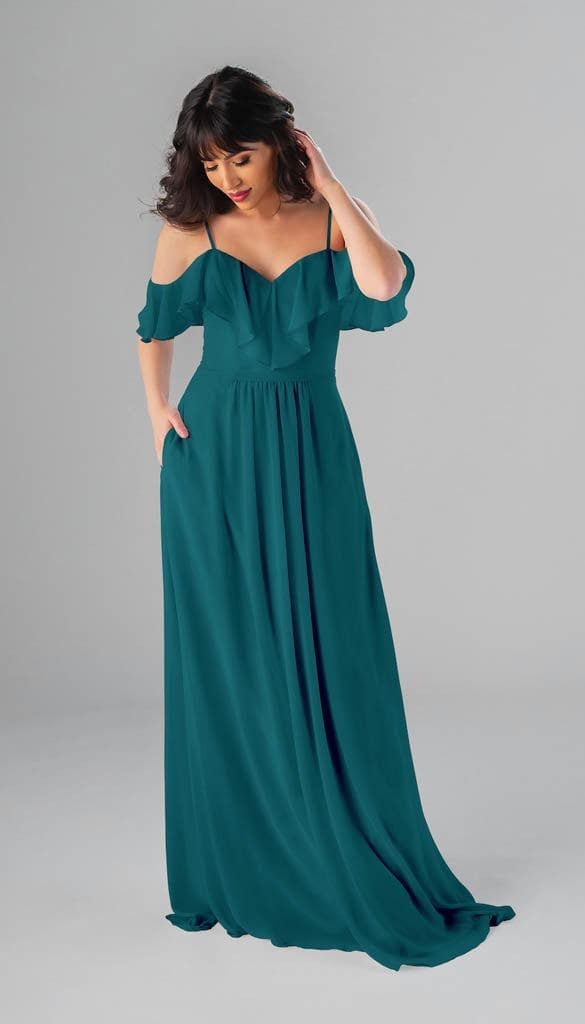 Emily Ready to Ship Bridesmaid Dress| Kennedy Blue 8 / Teal Emily Ready to Ship Bridesmaid Dress| Kennedy Blue 8 / Teal
