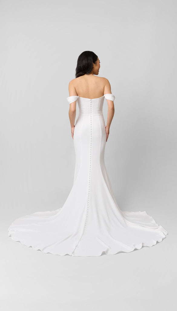 kennedy blue wedding dresses Lace A-Line Wedding Dress