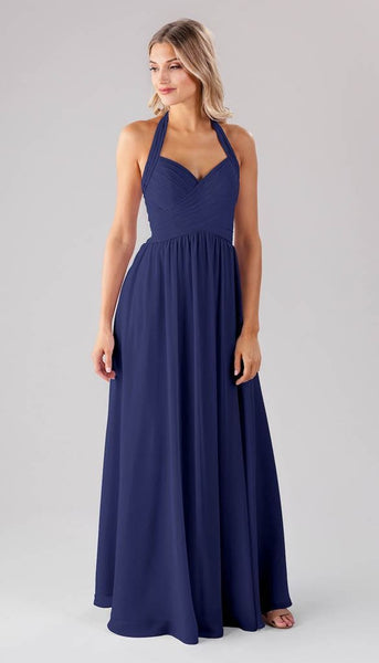 Ginger Halter Bridesmaid Dress | Kennedy Blue Amethyst